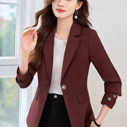 Women's Spring And Autumn New High-grade Small Suit