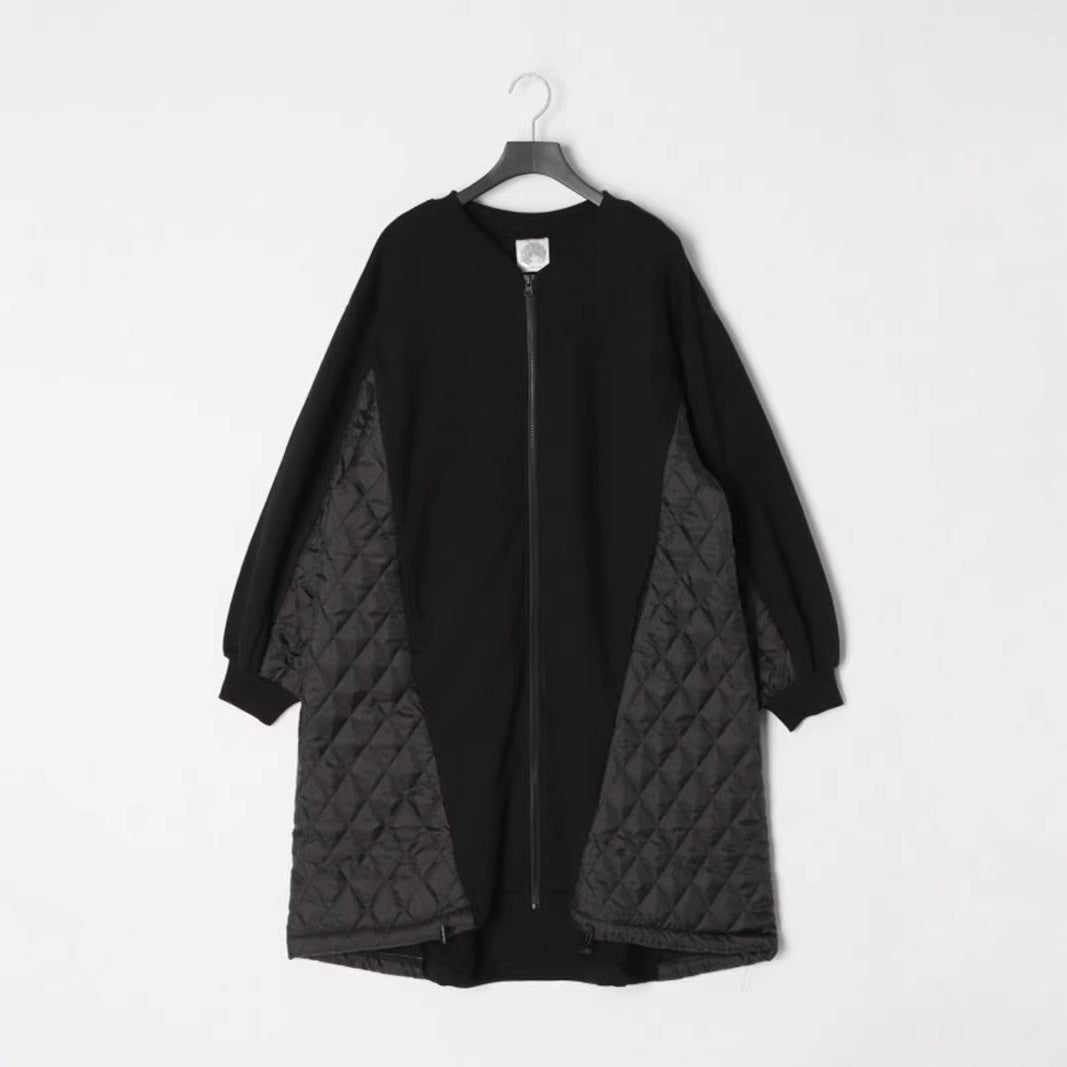 Slimming Slim Fit Versatile Loose Thin Cotton Long Coat