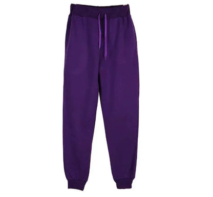 Solid Color Sports Pants Men's And Women's Sports Casual Pants