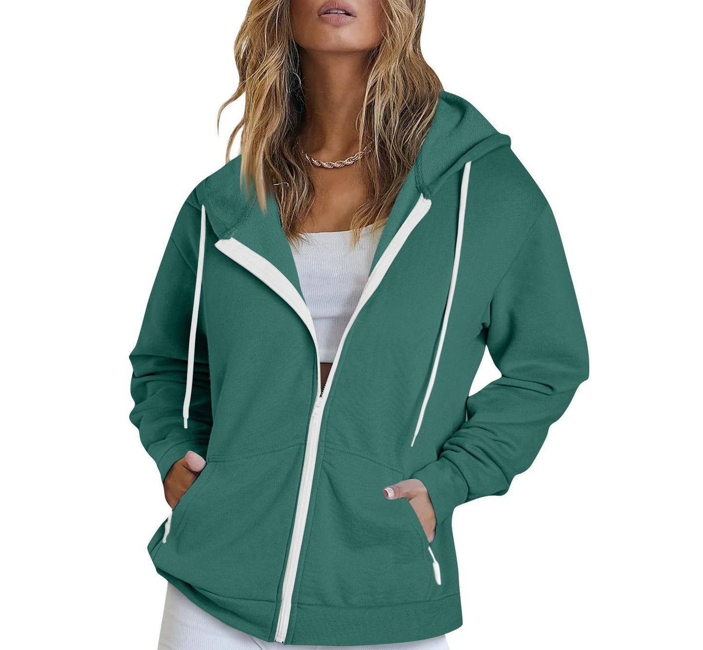 Men's And Women's Sports Hoodie Casual Cardigan Zipper