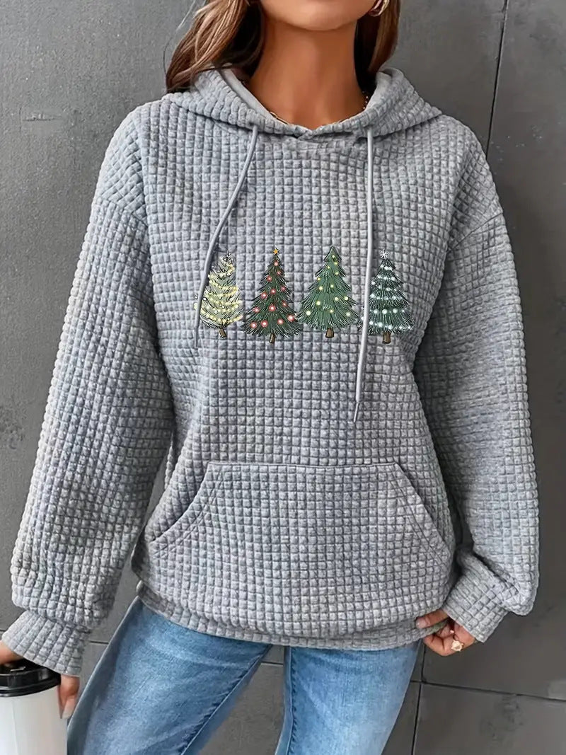 Loose Christmas Hooded Casual Sweater