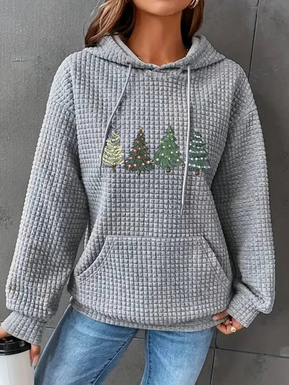 Loose Christmas Hooded Casual Sweater