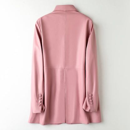 Female Suit Coat New Fashion Sheepskin