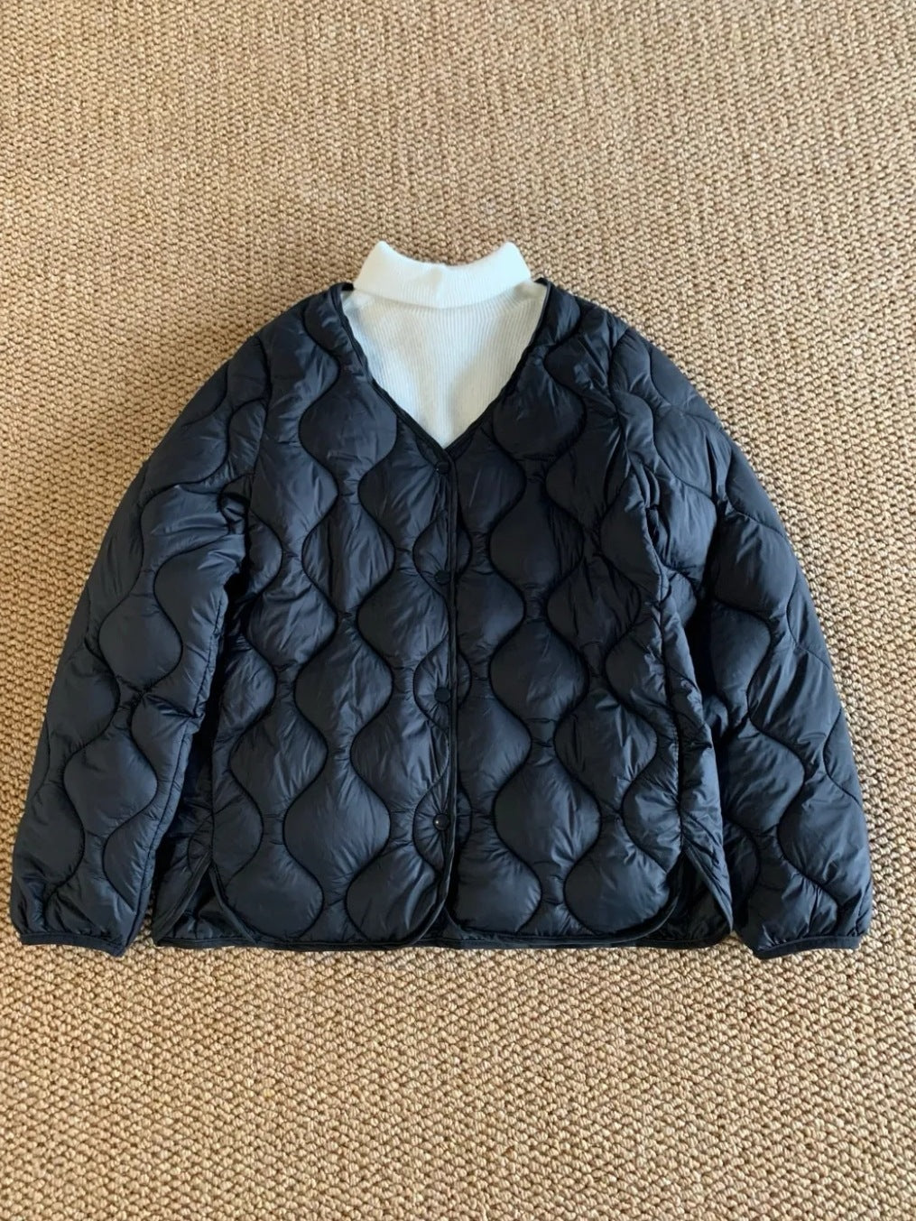 Thermal Slim Fit Lightweight Cotton Coat Jacket