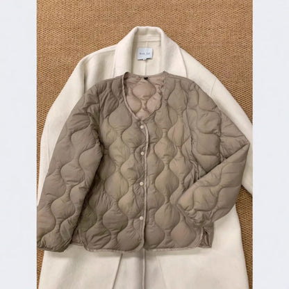 Thermal Slim Fit Lightweight Cotton Coat Jacket