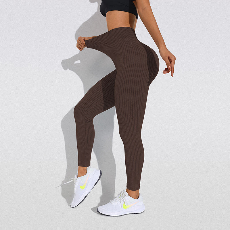 Women's Slim-fit Yoga Belly-contracting Fitness Pants