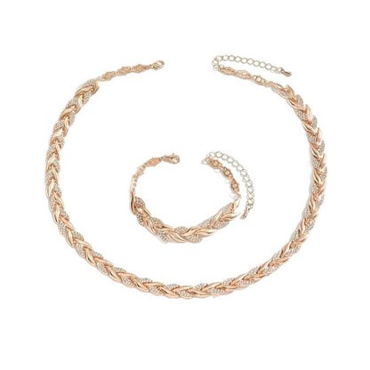 Willow Leaf Diamond Bracelet & Necklace – Affordable Luxury