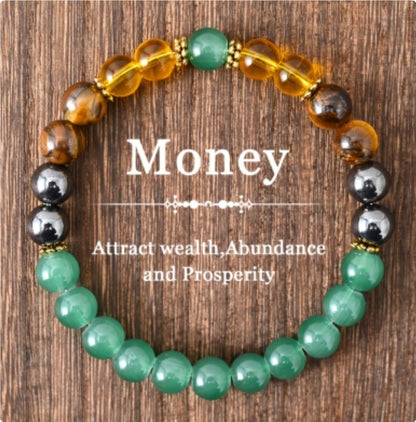 Green Beaded Bracelet