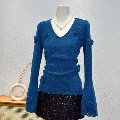 Women's FallWinter Slim Fashionable Sweater