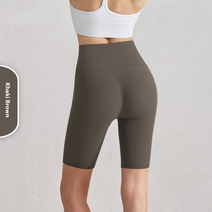 High Waist Hip Lift Sports Cycling Outside Fitness Shorts