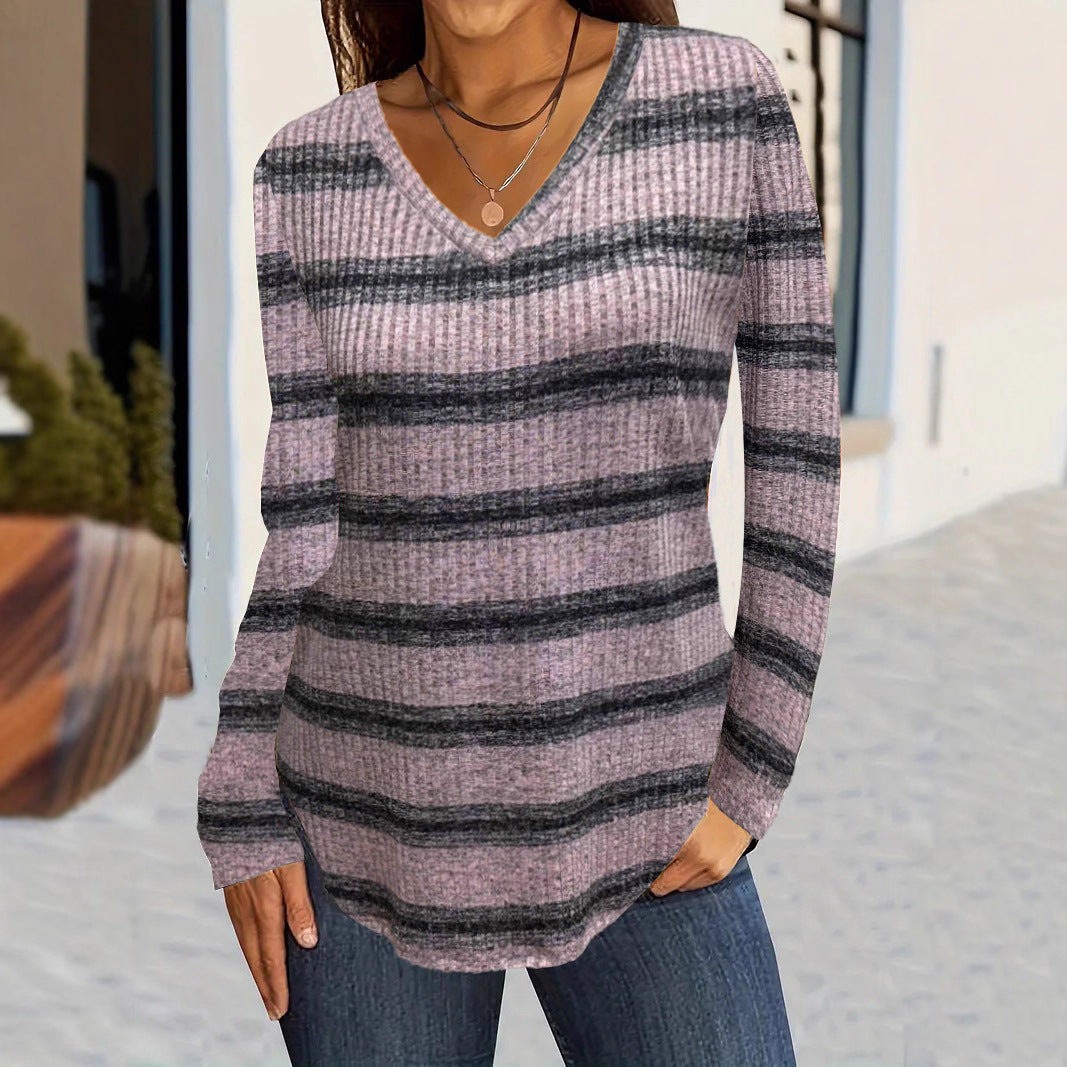 Women's European And American Fashion Wear Design Sense Underwear Long Sleeved Top