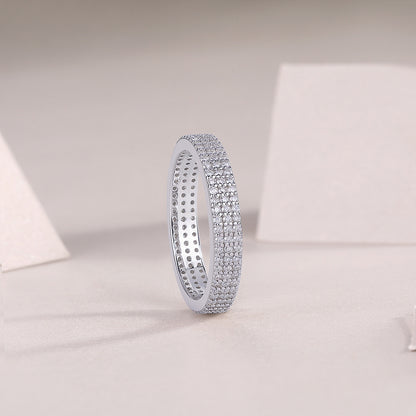 Light Up The Moments Moissanite Ring – S925 Silver