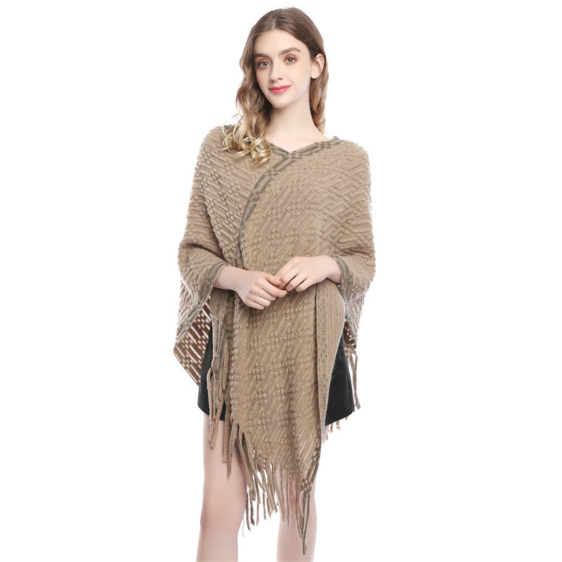 Women's Clothing Fringed Sweater Korean Style Loose