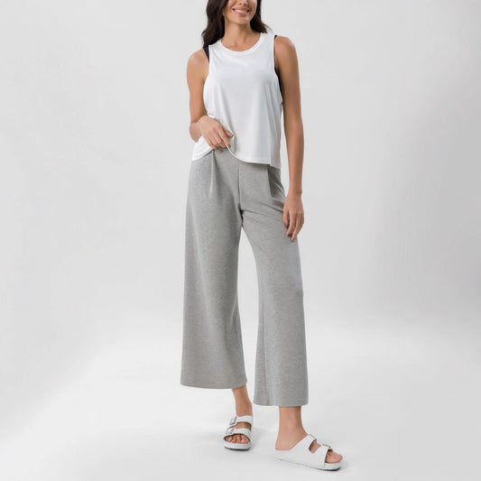 High Elastic Waist With Pocket Comfortable Casual Pants For Women