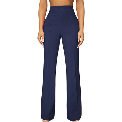 High Waist All-matching Fashion Business Commute Fall Women's Clothing Casual Business Pants Trousers