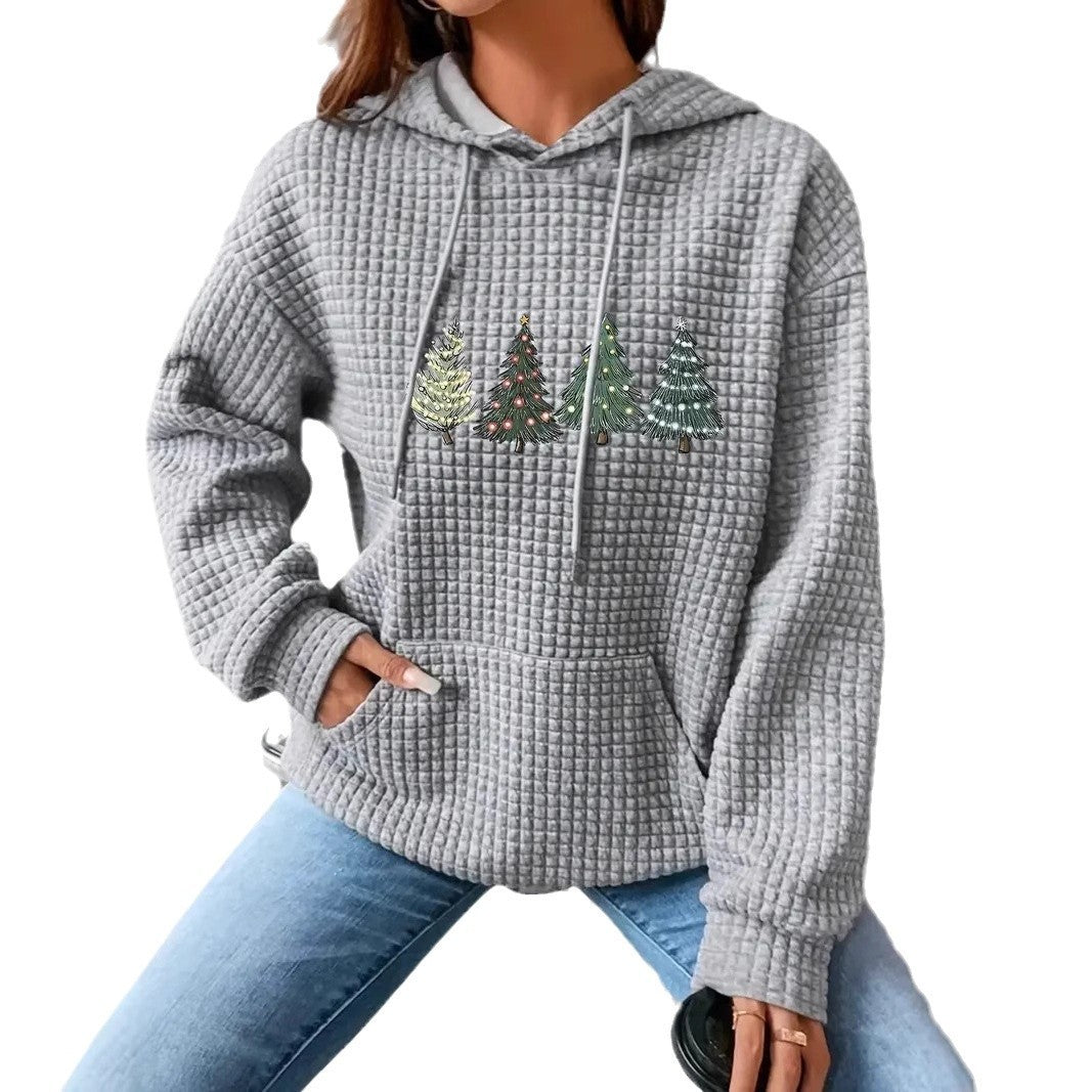 Loose Christmas Hooded Casual Sweater