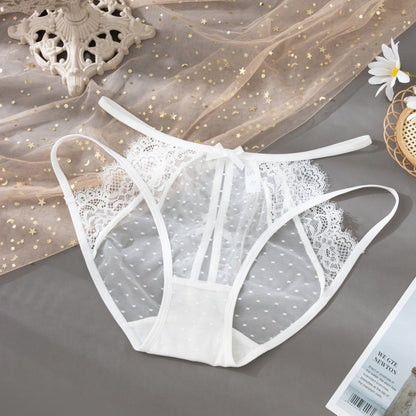 Lace Underwear Quick-drying Light Transparent Ultra-thin Pure Antibacterial Cotton Crotch Briefs