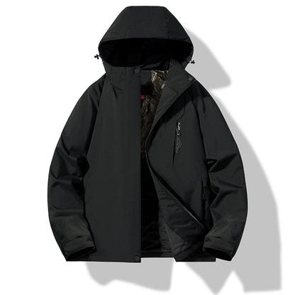 Thick Warm Cotton-padded Jacket Windproof And Waterproof