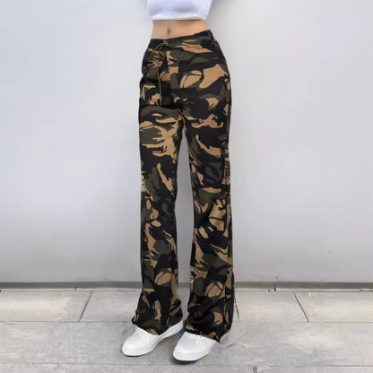 Split Trousers Street Trend Women's Casual Pants