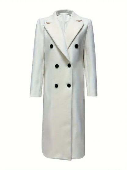 2025 New Women's Coat, Solid Color Coat, Essential For Autumn And Winter, Warm Coat