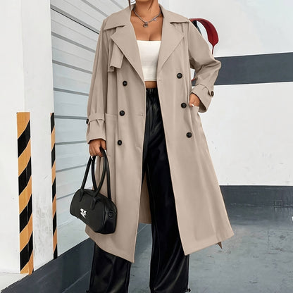 New Long Casual Coat Overcoat Women