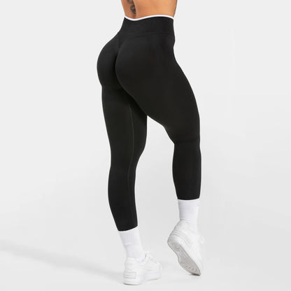 Peach Hip Yoga Pants Women's High Top Sports Running Workout Pants