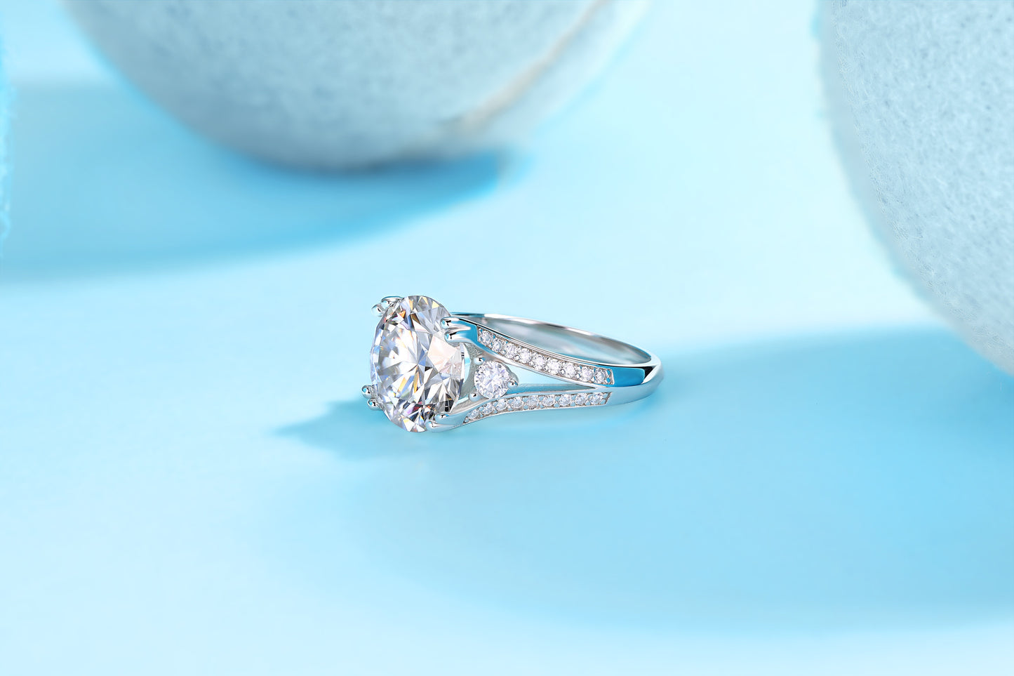 Elegant Radiance 5-Carat Moissanite Jewelry Piece