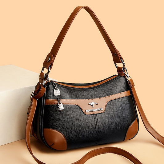 Stylish Summer Contrasting-Color Shoulder Bag For Women