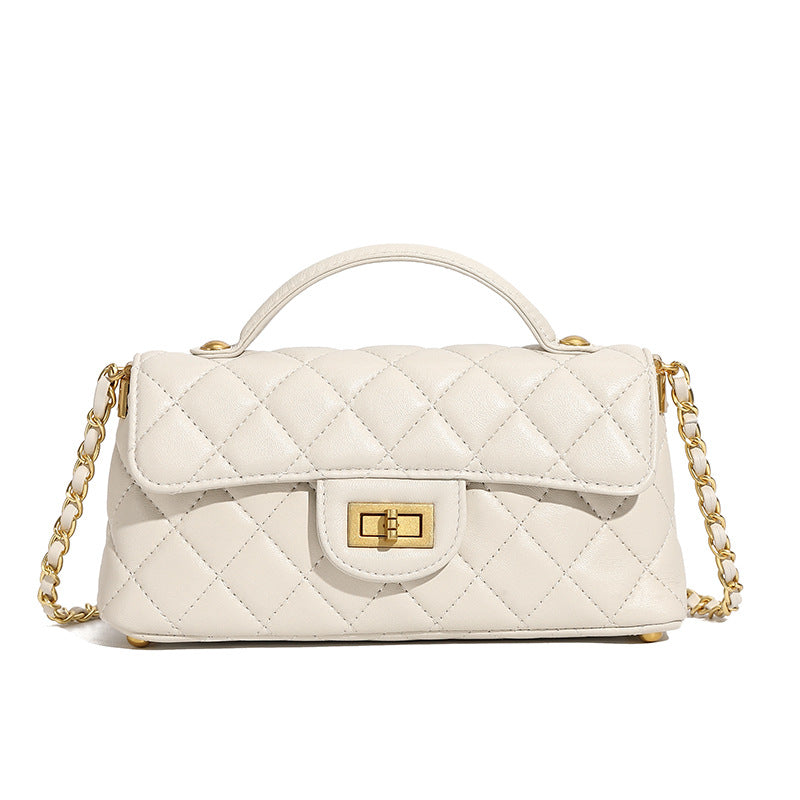 Light Luxury Fashion Womens Genuine Leather Shoulder Crossbody Bag