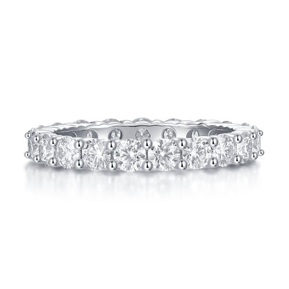 A Fleeting Glimpse Moissanite Wedding Ring Set