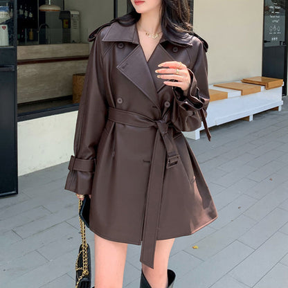 Korean Fashion Temperament Small Size Women's Coat