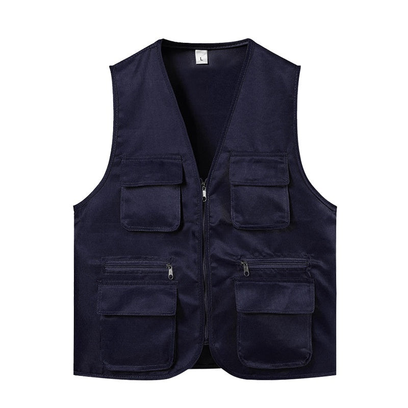 Multi-pocket Vest Volunteer Work Clothes Activity