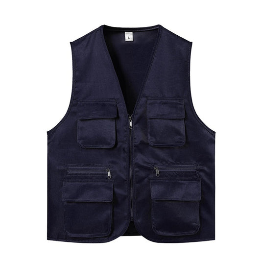 Multi-pocket Vest Volunteer Work Clothes Activity