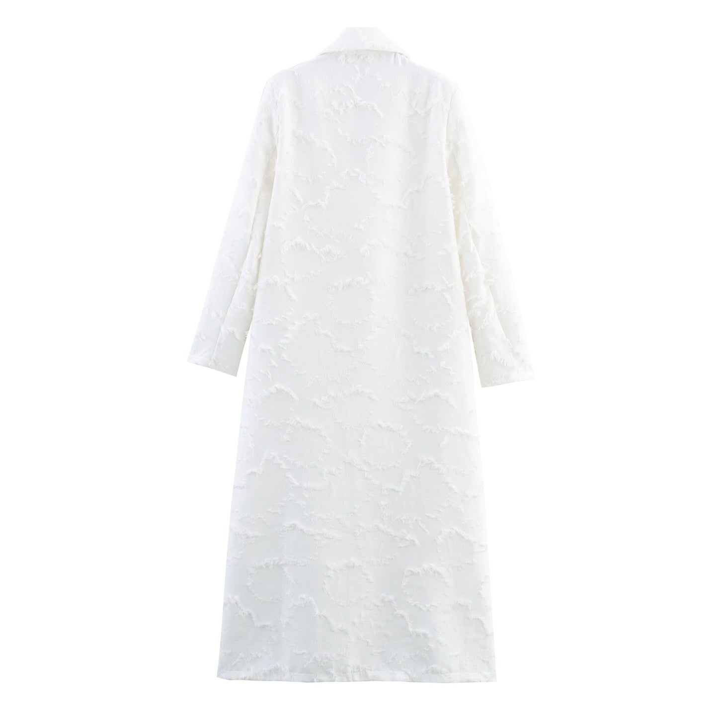 Women's Wear Tassel Texture Fabric Coat