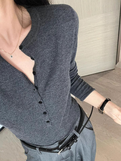 New Slim Fit Inner Wear Long Sleeve Women