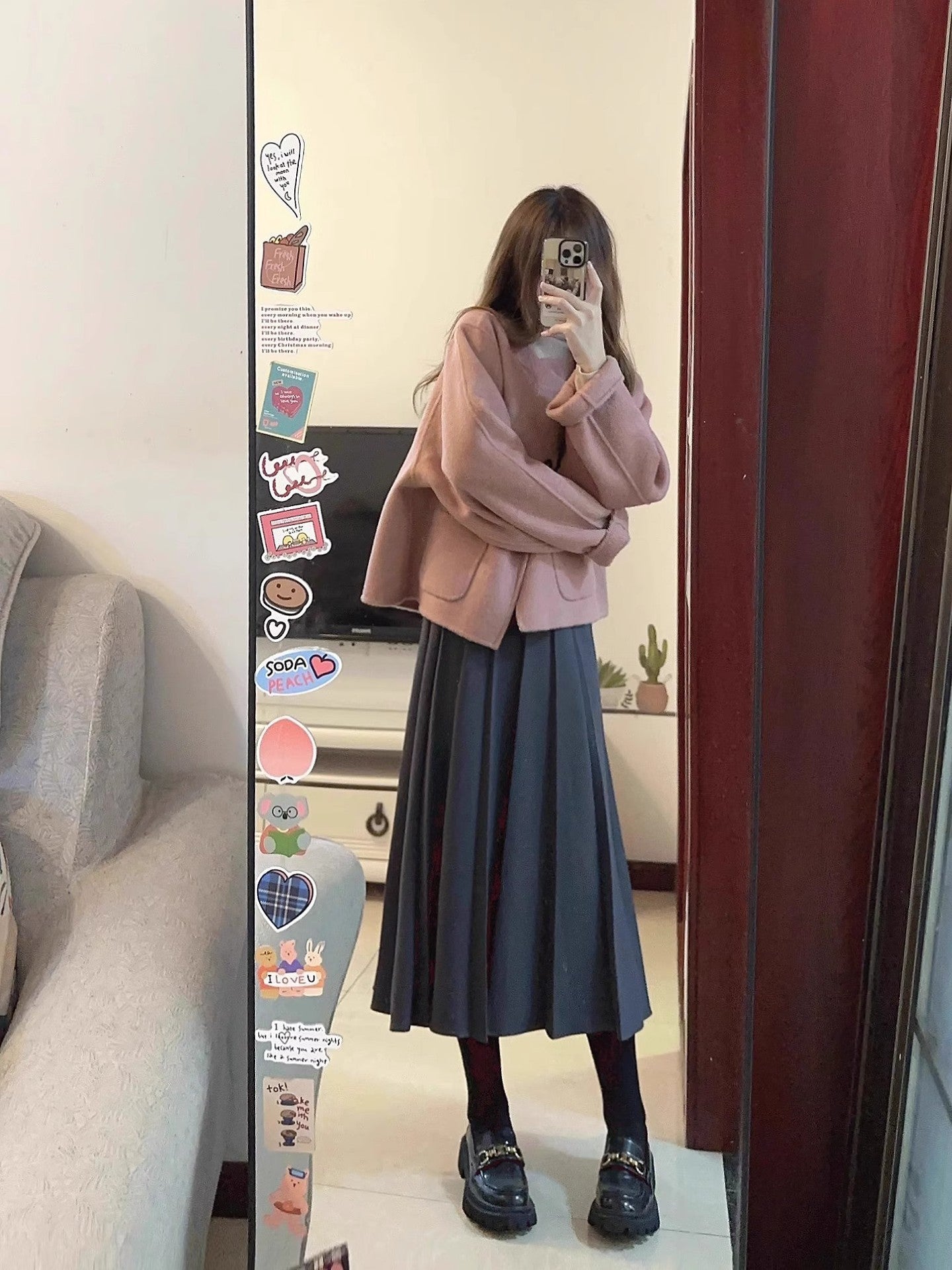 Women's Short Coat Winter Korean Drama Wear