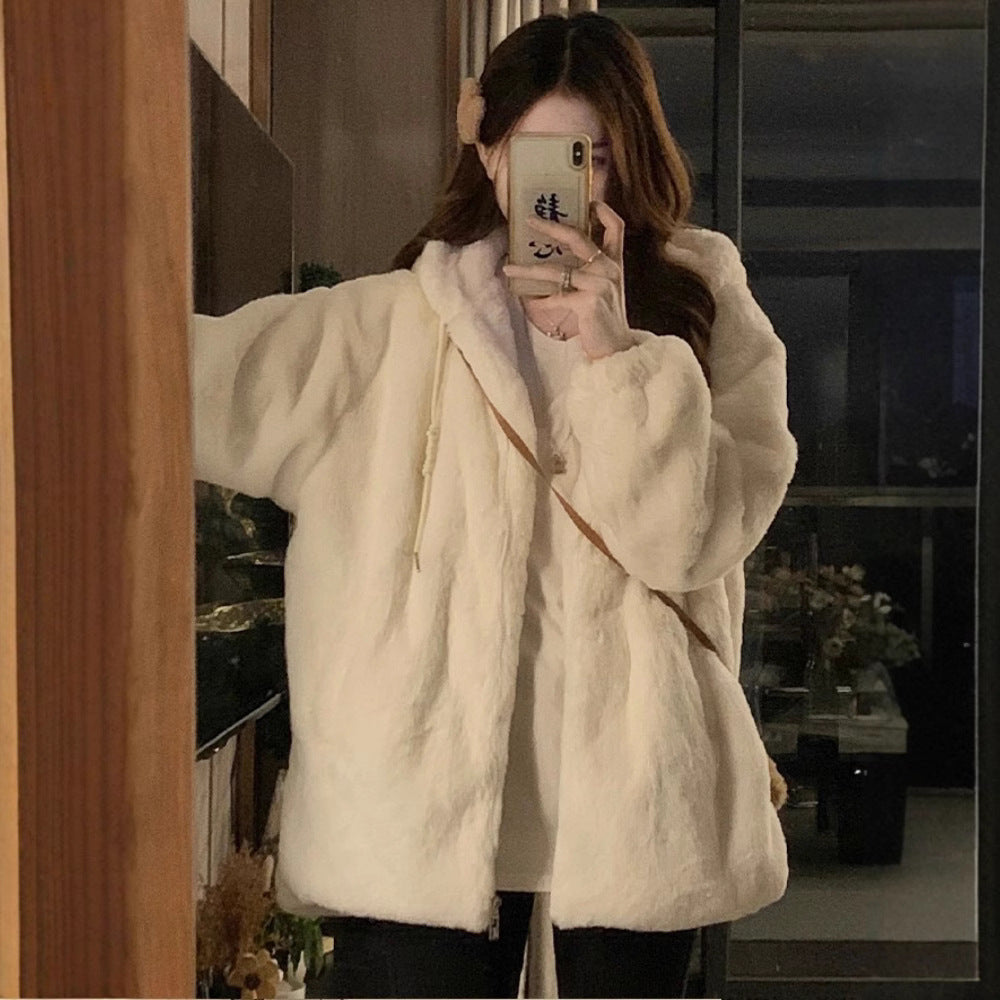 Lamb Wool Coat For Women Autumn And Winter