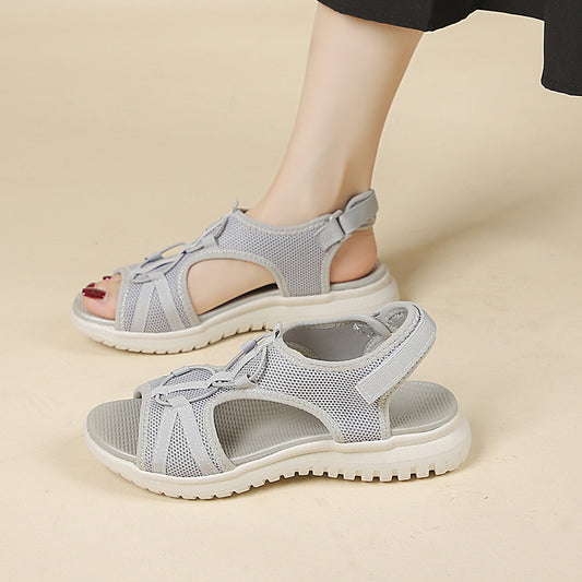 Women's Platform Mesh Breathable Sports-Style Sandals