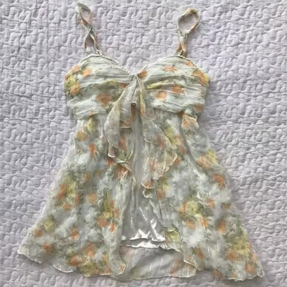 Fashion Sexy Hot Girl Striped Lace Bow Sweet Women's Sling