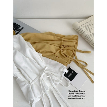 Fashion Versatile Korean Simple Comfort And Casual Halterneck Vest