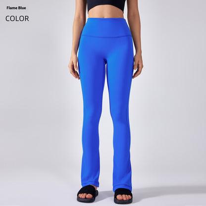 High Waist No Crotch Line Yoga Pants Naked Women Feeling Hip Lifting