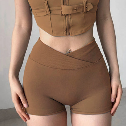 European And American Peach Hip Raise Fitness Quick-drying Shorts