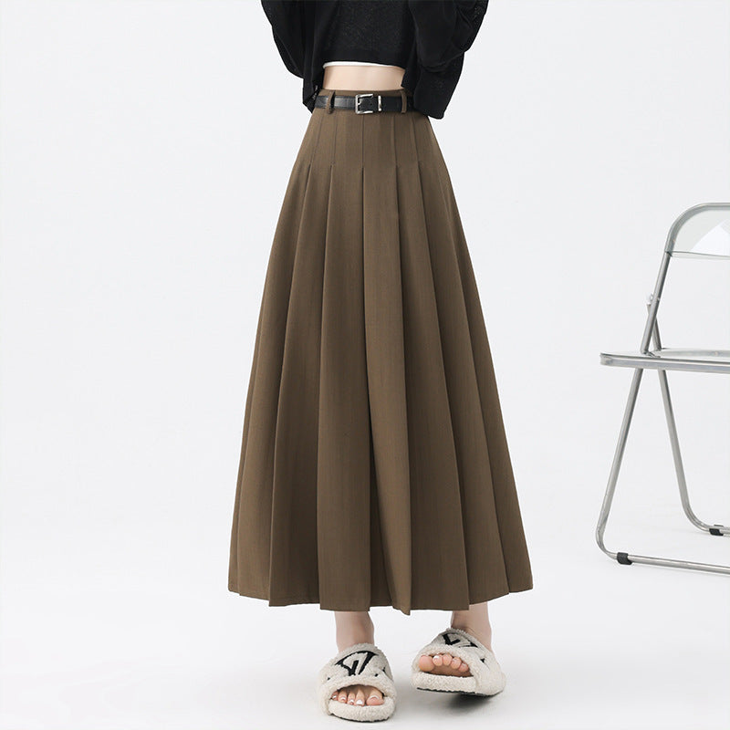 High Waist Slimming Elegant Graceful High-grade Skirt