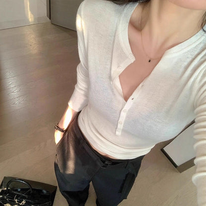 New Slim Fit Inner Wear Long Sleeve Women