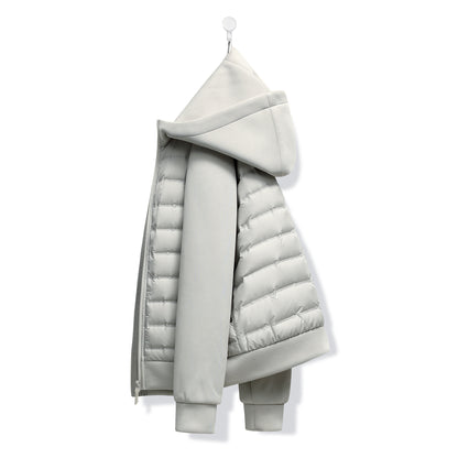 Women's Stitching Fashion Personality Down Jacket