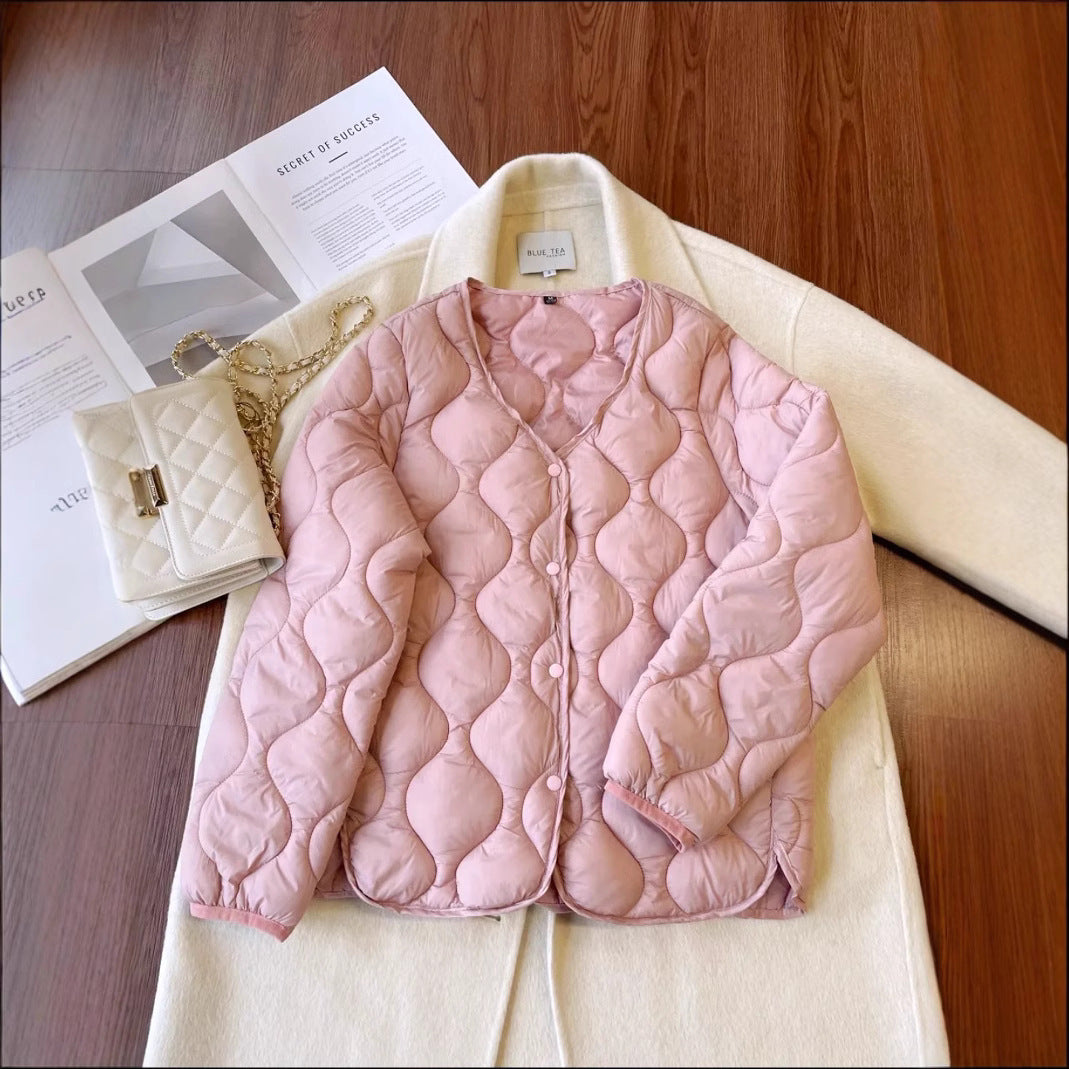 Thermal Slim Fit Lightweight Cotton Coat Jacket