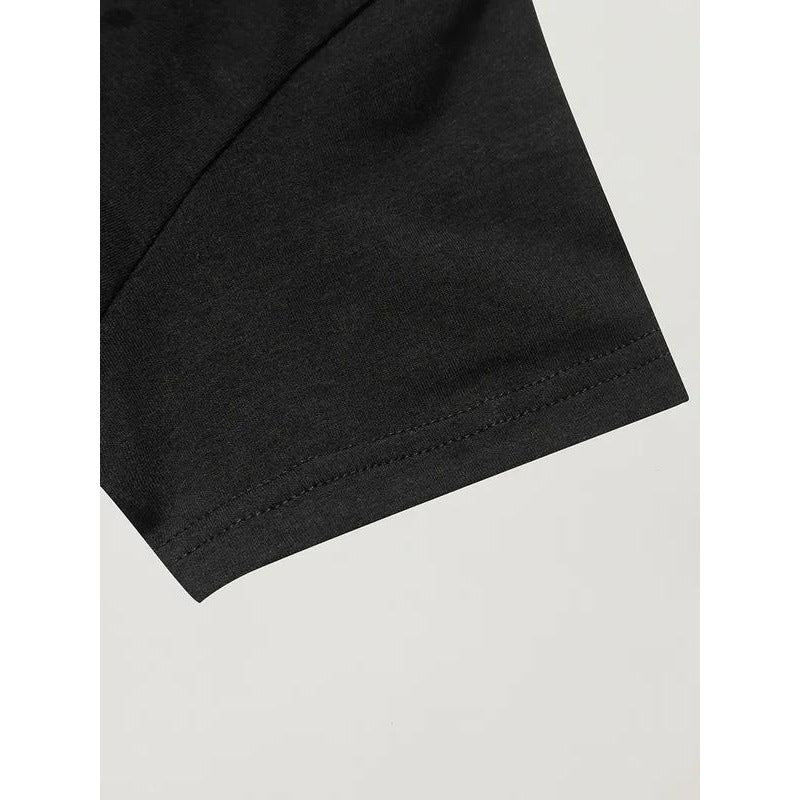 Girls' Cotton T-shirt With Cow Head Pattern Print