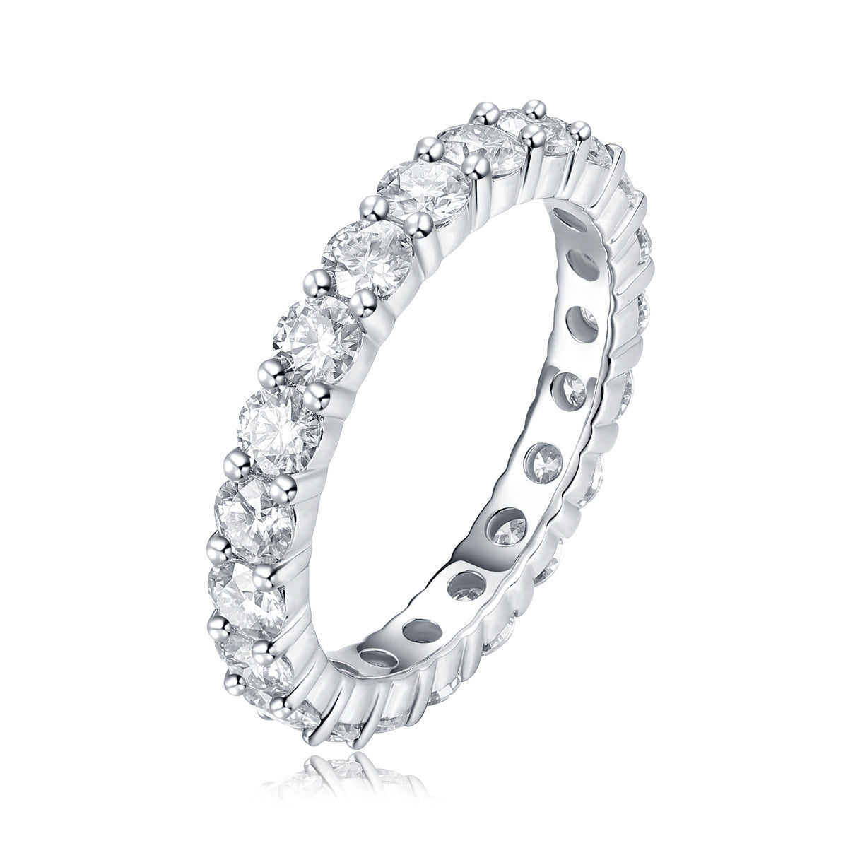 A Fleeting Glimpse Moissanite Wedding Ring Set