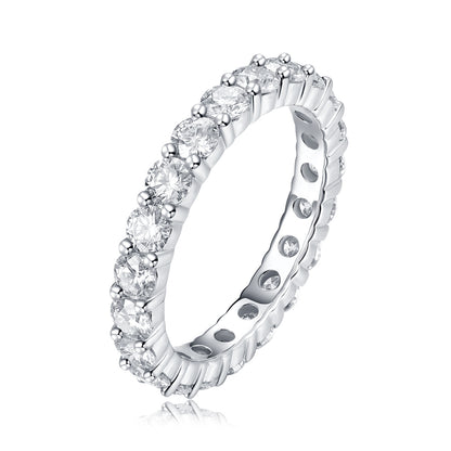 A Fleeting Glimpse Moissanite Wedding Ring Set