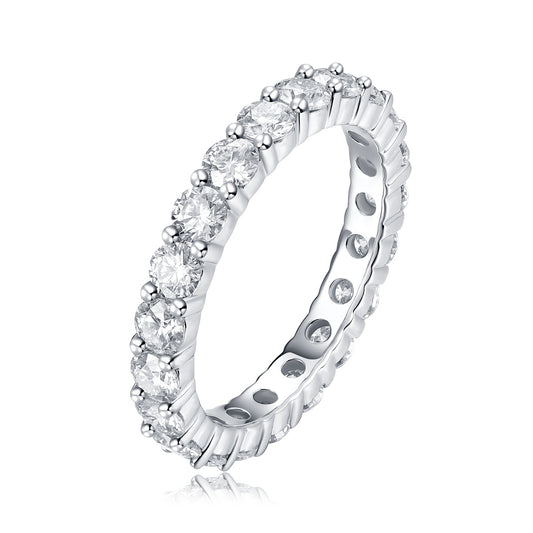 A Fleeting Glimpse Moissanite Wedding Ring Set